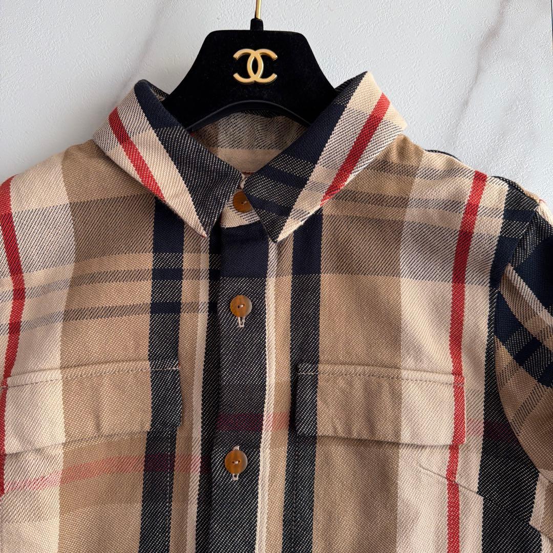 美品 Pal'las Palace パレスパラス チェック チュニック 羽織 - メルカリ