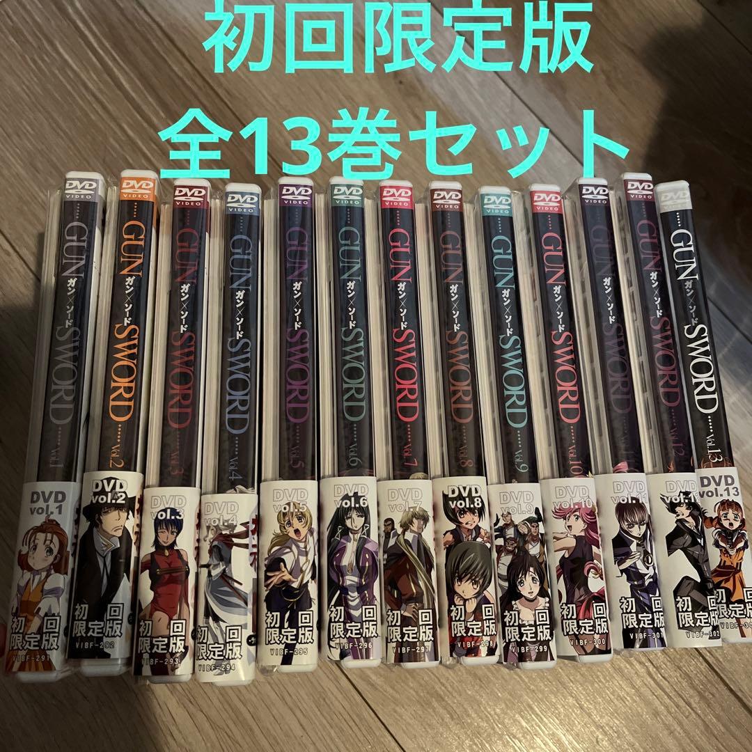 ガン×ソード 初回限定版 全13巻セット Amazon.co.jp: ガン×ソード [レンタル落ち] 全13巻セット [マーケット