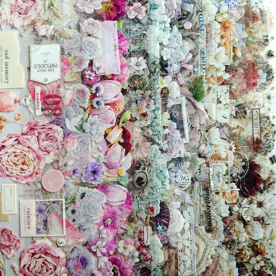 海外マステ お花・植物系 切り売り 20種類 B - メルカリ