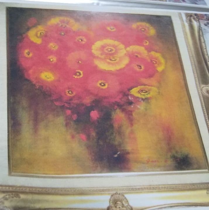 けしの実 油彩です