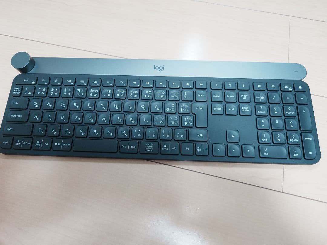 logi Craft ワイヤレスキーボード ダークグレー ロジテック Logitech Craft ワイヤレスキーボード 無線 Bluetooth