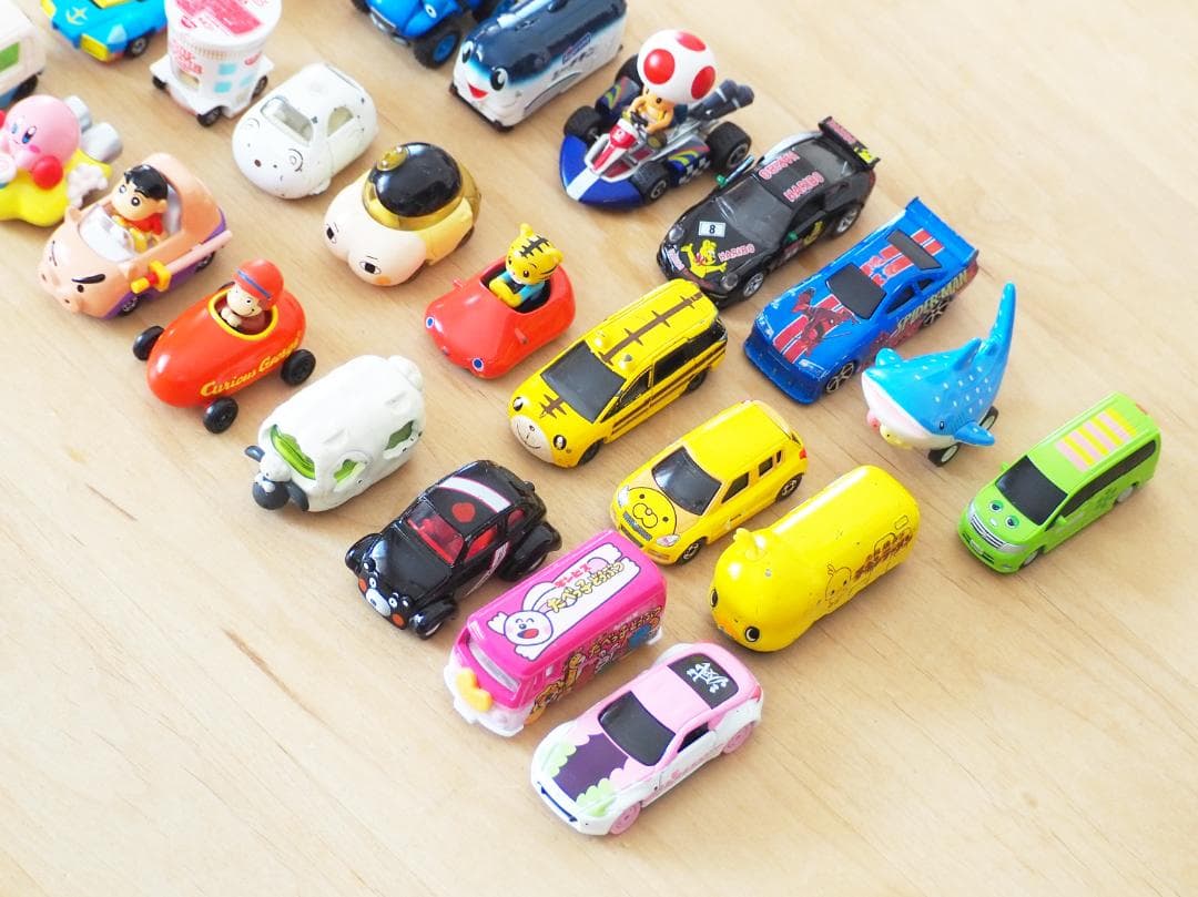 廃盤ドリームトミカ☆25台セット キャラクター ミニカー - メルカリ
