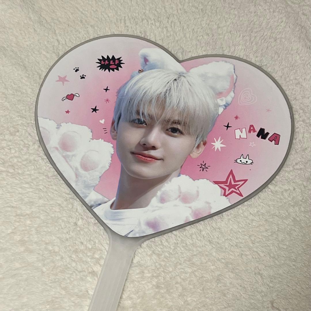 nctdream ジェミン うちわ はーとうちわK-POP - メルカリ