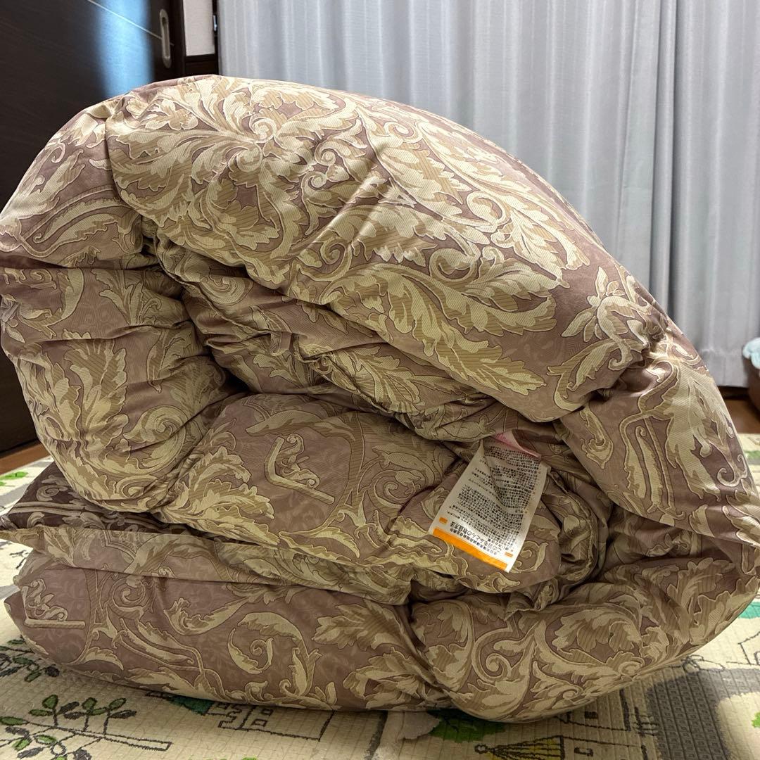 ちえ様値下げ依頼　羽毛布団　掛け布団　ダブル　ポーランド産　ホワイトマザーグース ちえ様値下げ依頼 羽毛布団 掛け布団 ダブル ポーランド産 ホワイト