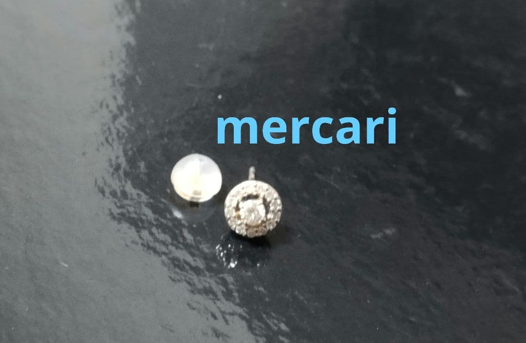 K10☆サークルダイヤピアス片耳 K18・ダイヤモンドサークルピアス片耳 – ex'position