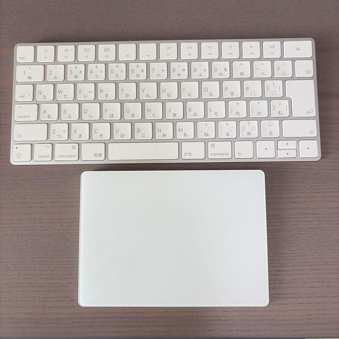 Apple Magic Trackpad keyboard セット ホワイト まるでApple純正品！Trackpad 2とキーボードを美しく連結できます