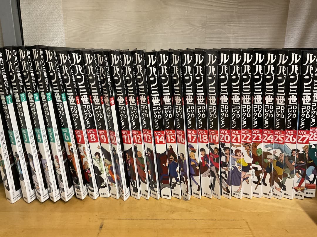 ルパン三世 DVDコレクション 1〜57巻 全巻セット 講談社 ルパン三世】DVDコレクション 全巻セット 1～57巻 講談社 - メルカリ