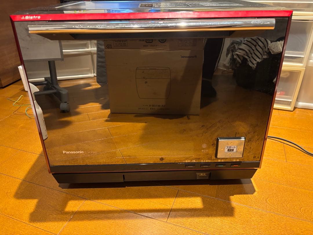 Panasonic NE-R3400 オーブンレンジ 赤　ビストロ 調理時間短いスチームオーブンレンジ 価格低減に期待 - 日本経済新聞