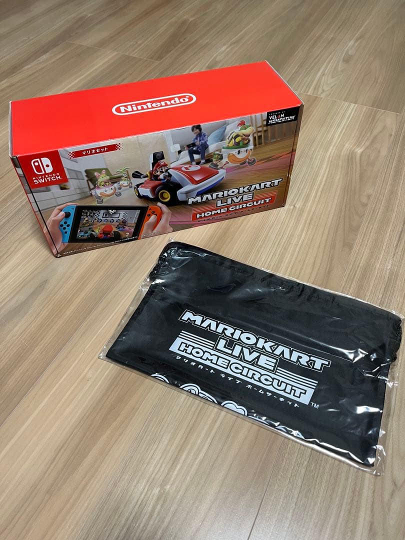 マリオカート ライブ ホームサーキット マリオセット　新品未使用 巾着付き 楽天市場】【新品】【即納】マリオカート ライブ ホームサーキット