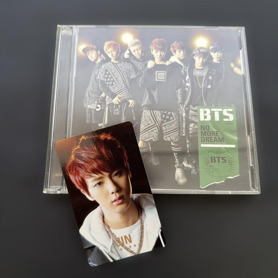 BTS No More Dream ジン トレカ CD DVD付 - メルカリ