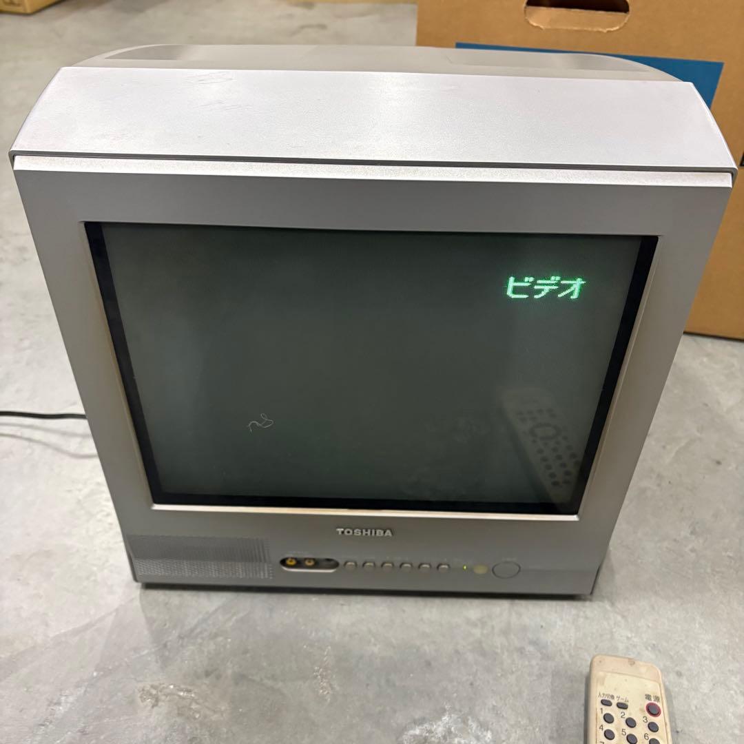 東芝 15ZR7 ブラウン管テレビ 15インチ 2002年製 61W CRT - メルカリ
