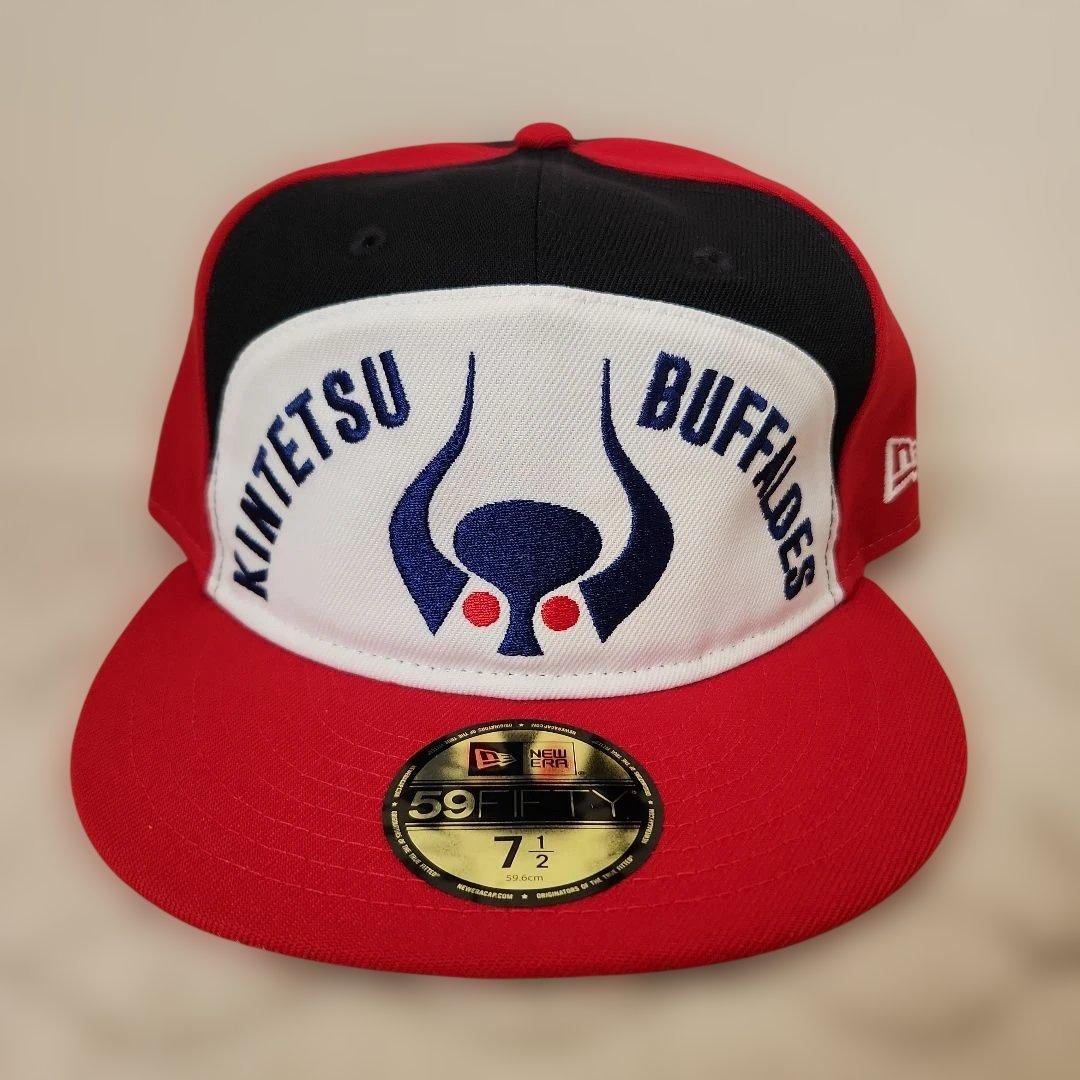 ニューエラキャップ 近鉄バファローズ×岡本太郎 7 1/2 - メルカリ