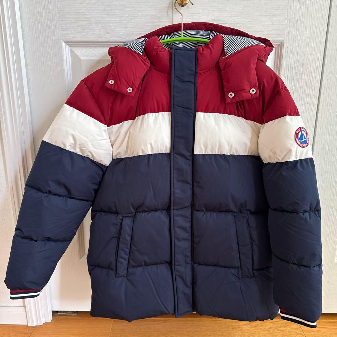最終値下げ！新品タグ付き！プチバトー中綿アウター　12歳 PETIT BATEAU（プチバトー） ダウン アウター 中綿入りジャケット
