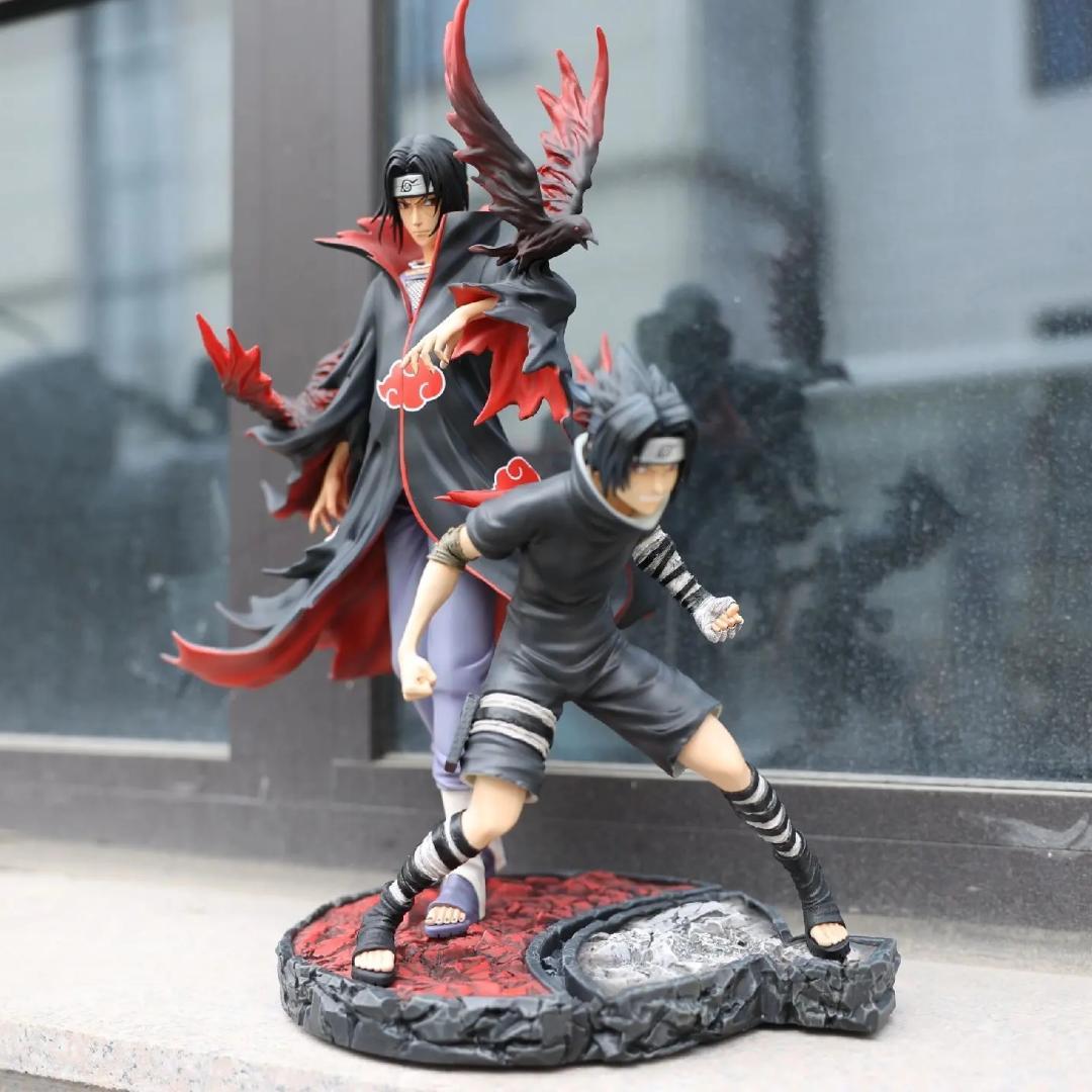 ナルト うちはイタチ サスケ ガレージキット 塗装済み完成品