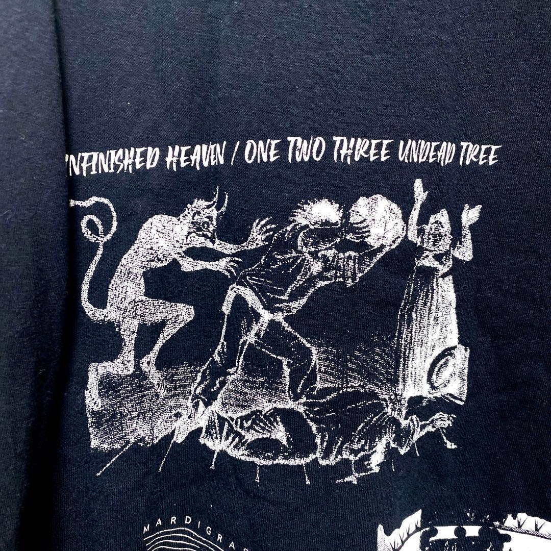 清春 黒夢 レア バンドT ロンT 暗暗裏 悪魔 髑髏 ツアーTシャツ XL