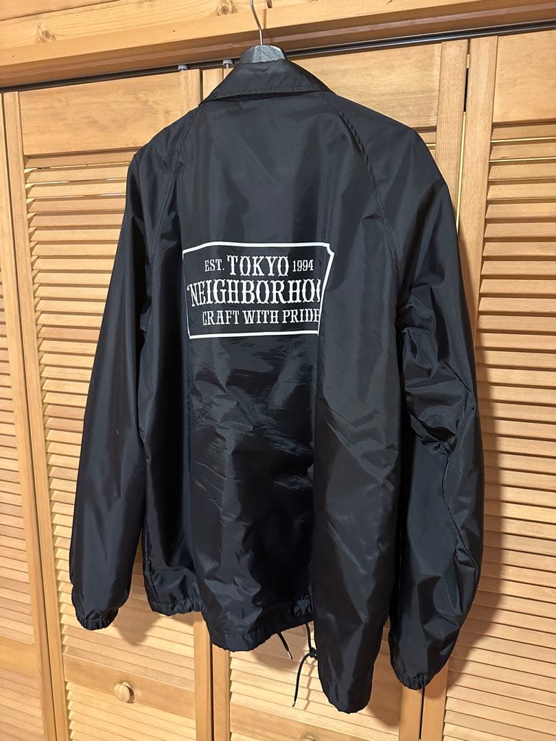 19SS ネイバーフッド コーチジャケット M ブルー 青