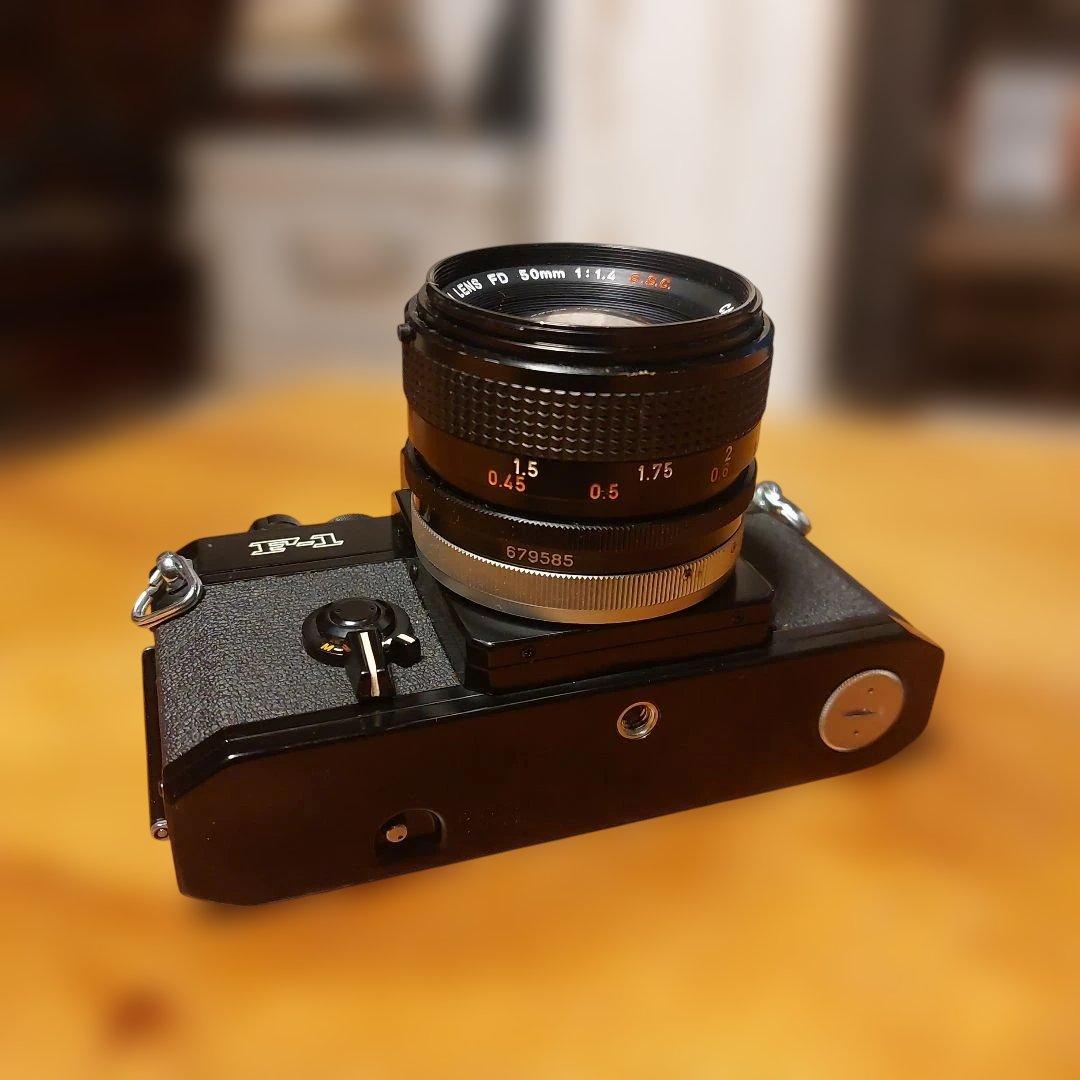 完全ジャンク‼️Canon F-1 フィルムカメラ 50mmレンズ付き
