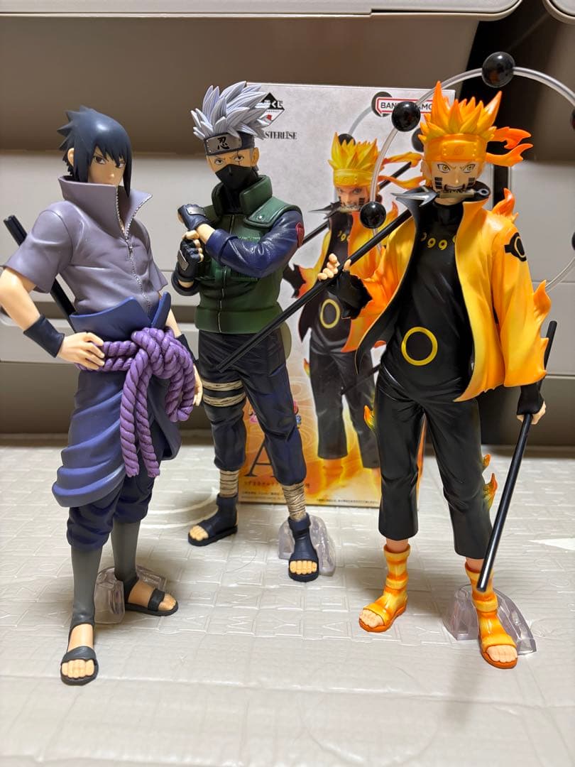 一番くじ NARUTO-ナルト- 火の意志 A賞 B賞 セット ナルトサスケ 一番くじ NARUTO-ナルト- 疾風伝 紡がれる火の意志 B賞 うちはサスケ