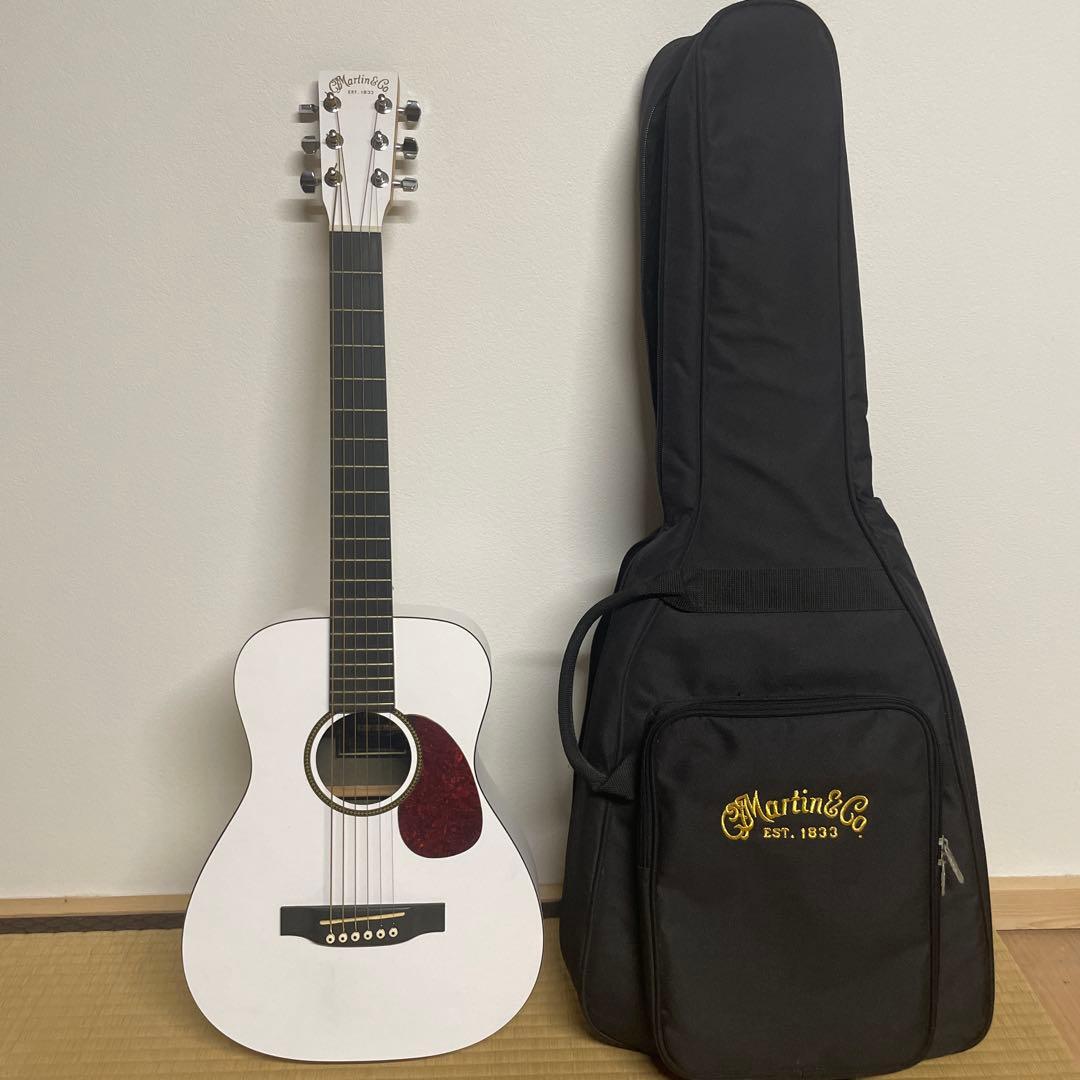廃盤超希少✨Martin LX WHITE リトルマーチン トラベルギター 白