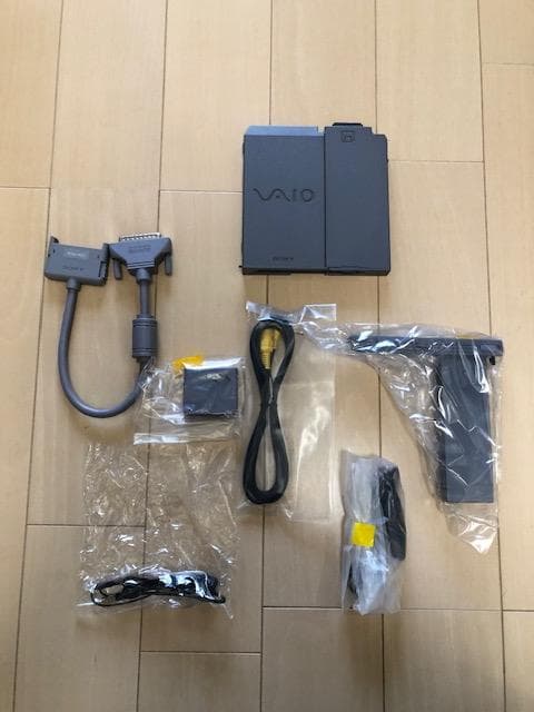 レトロSONY VAIO PCG-861/BP付属品フロッピーディスクドライブ他