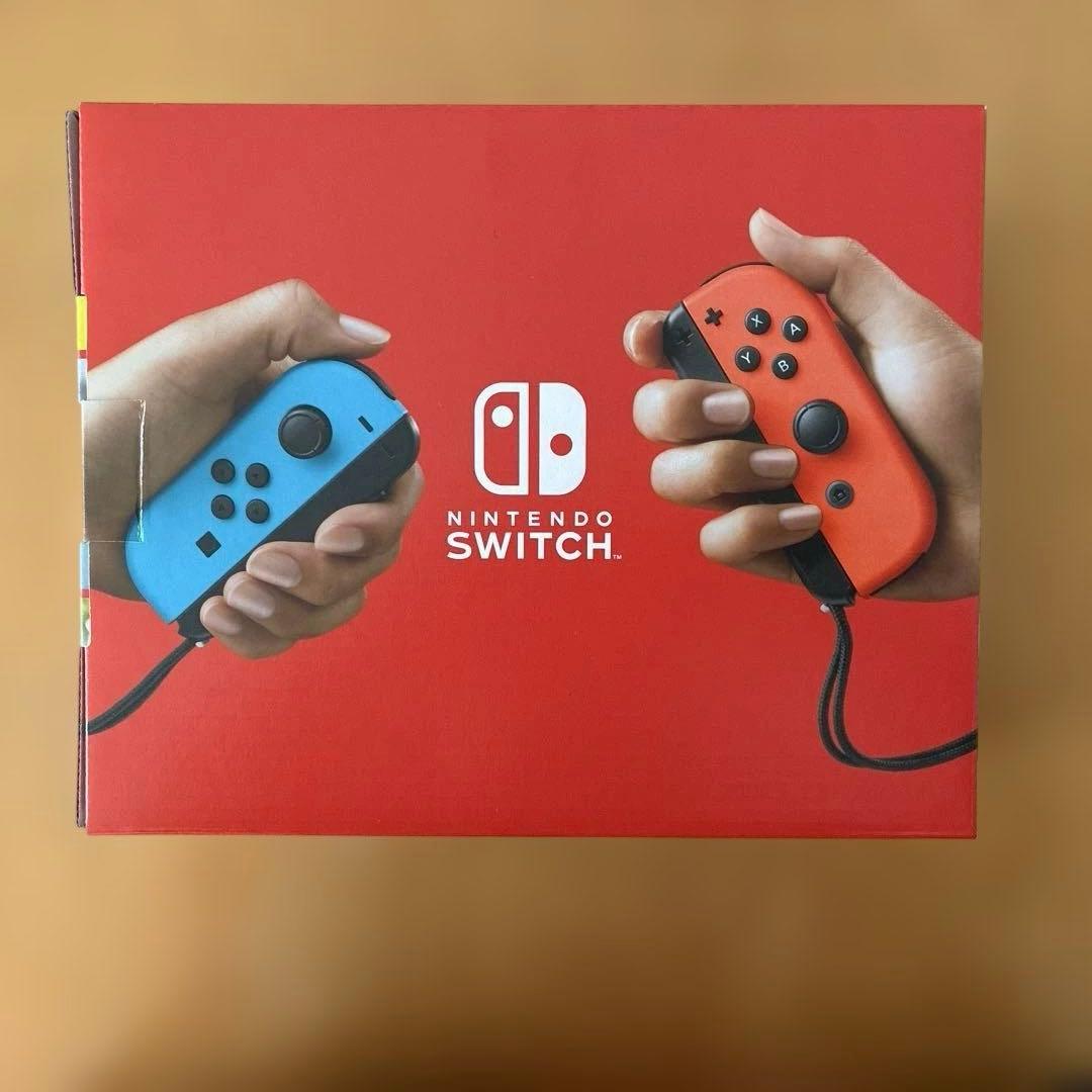 Switch 本体 バッテリー強化版 ネオン + おまけ（SDカード128GB