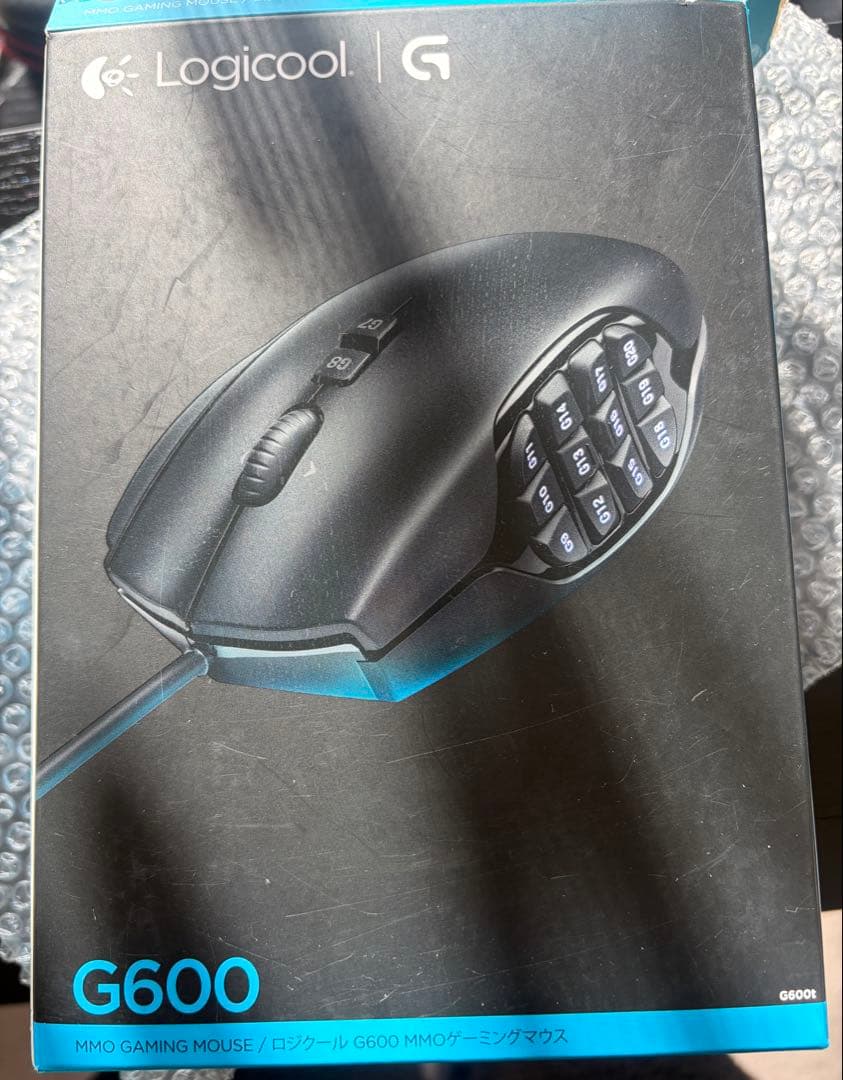 Logicool G600t MMO ゲーミングマウス 多ボタン 箱付 Logicool G600tレビュー！MMOゲーム特化ゲーミングマウスのスペック