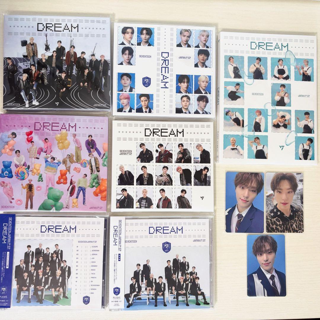 SEVENTEEN DREAM CD ディノ トレカ CARAT盤 - メルカリ
