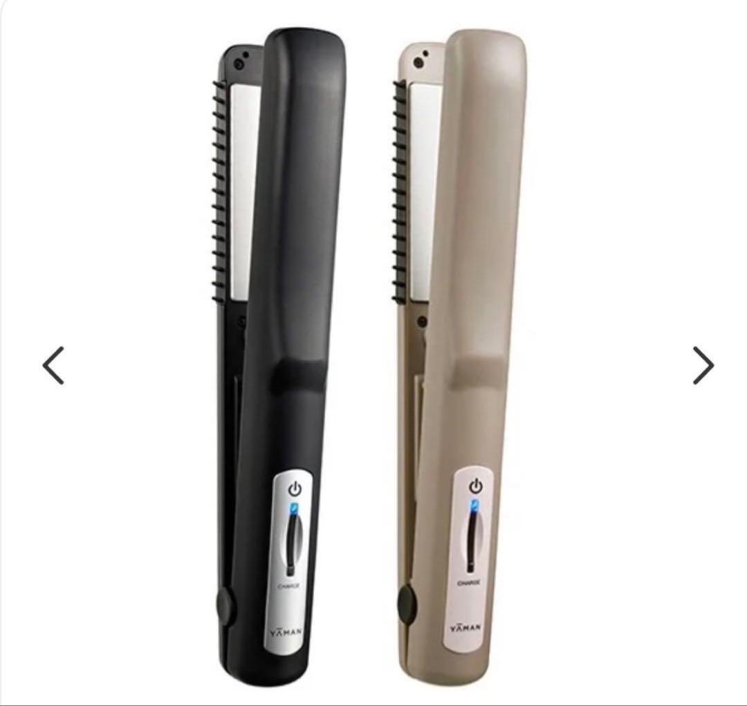 【極美品】ヤーマン 超音波トリートメント シャインプロ HC-21B 黒 YA-MAN（ヤーマン） 超音波トリートメント（充電式） シャインプロ｜HC