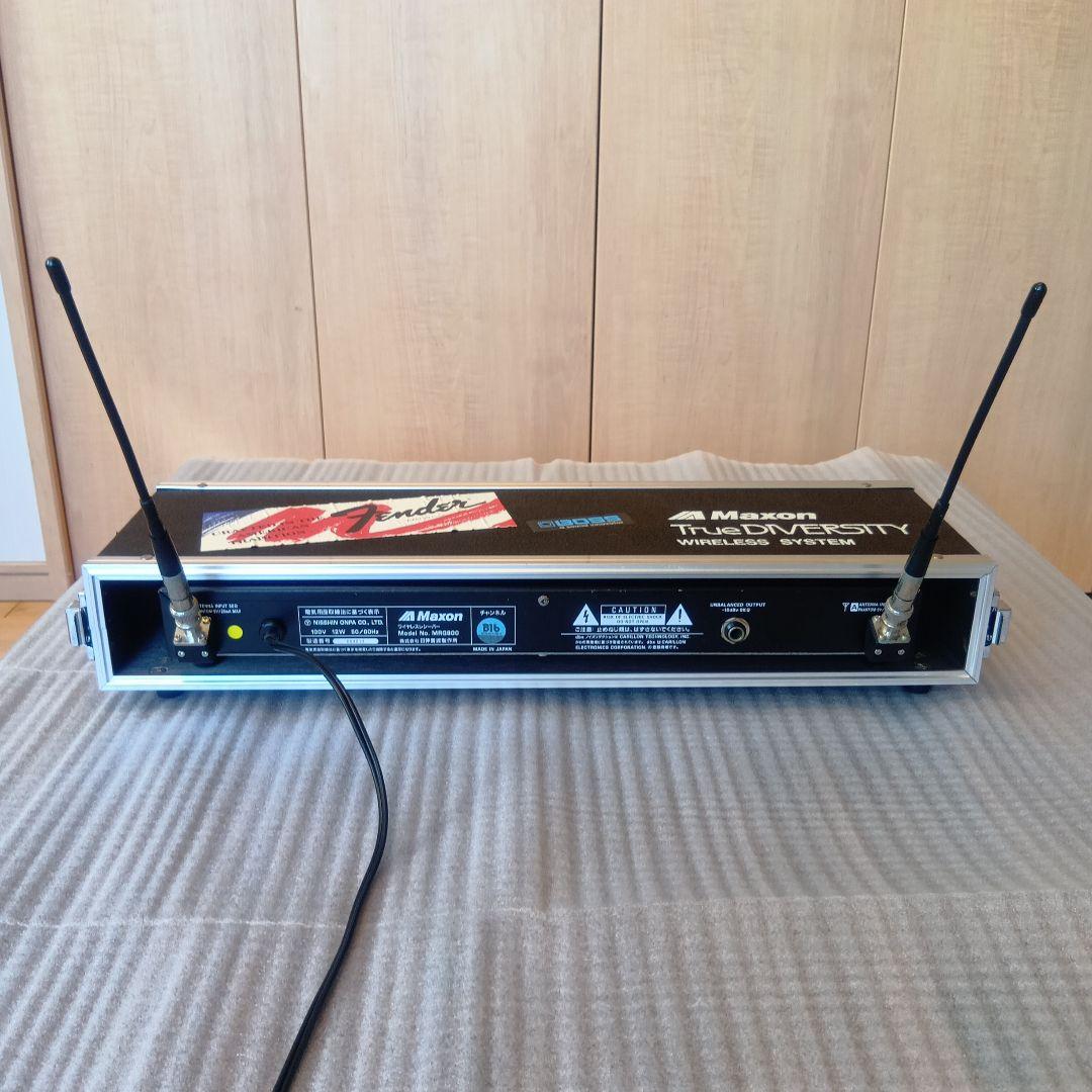 Maxon ワイヤレスシステム MS800 ギター用 純正ラックケース付き!!
