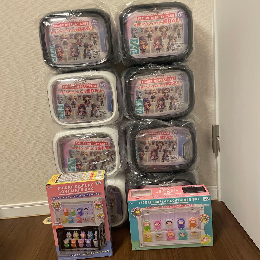 コレクションケース フィギア LEDライト付き 10個セット 送料込 即購入⭕️ 楽天市場】コレクションケース フィギュアケース 段差式 幅60 led