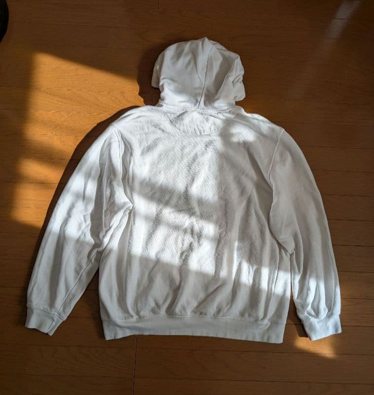 NIKE ナイキ 00s 銀タグ アーチロゴ 刺繍 プルオーバーパーカー L