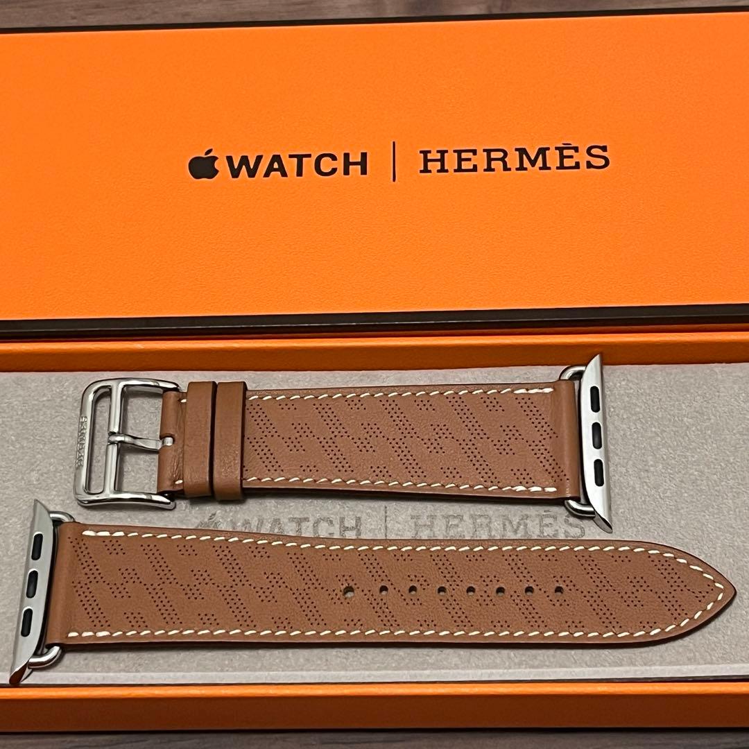 #450 Apple Watch -HERMES- H・ディアゴナル ゴールド