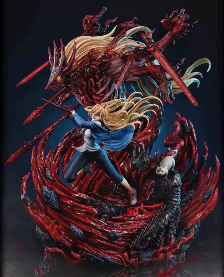 チェンソーマン 樹脂フィギュア ガレージキット Power パワー - メルカリ