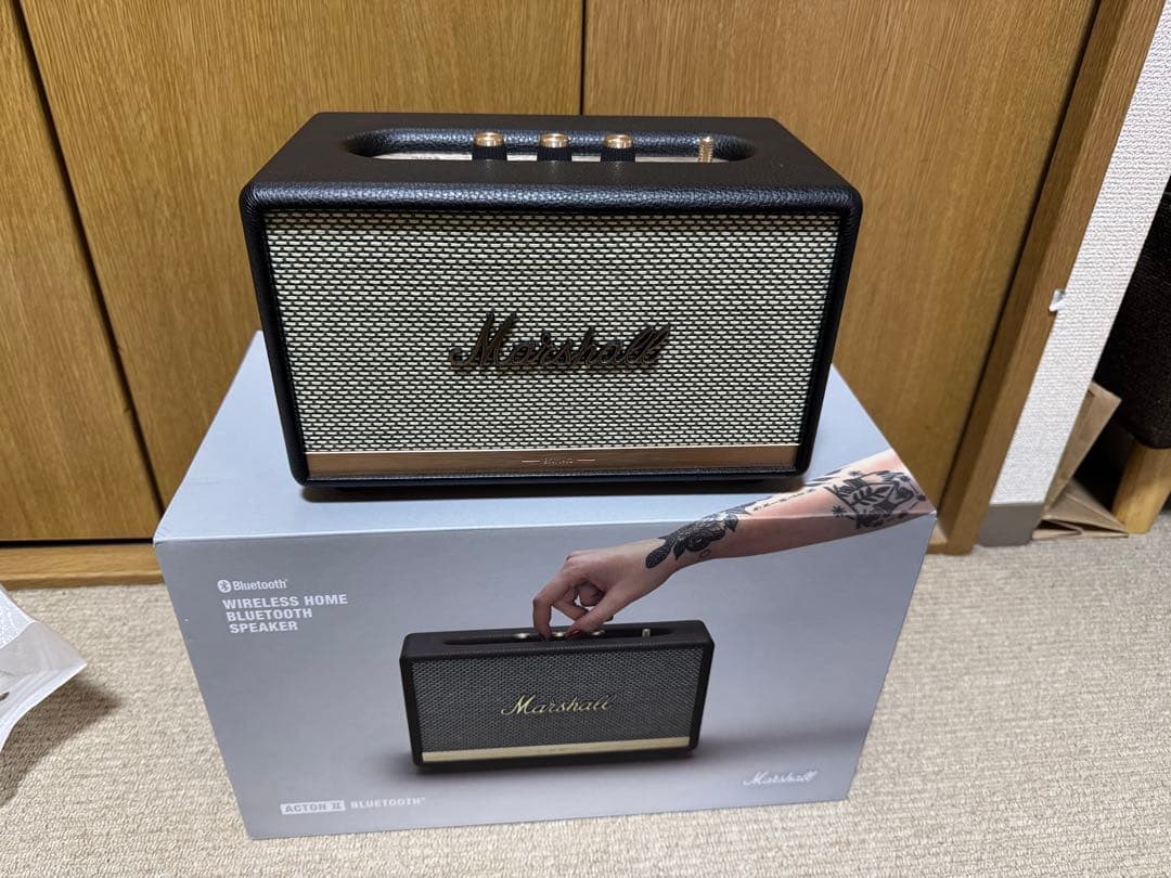美品　MARSHALL ACTON ii 【正規品】 Amazon.co.jp: Marshall ワイヤレススピーカー ACTON II ブラック