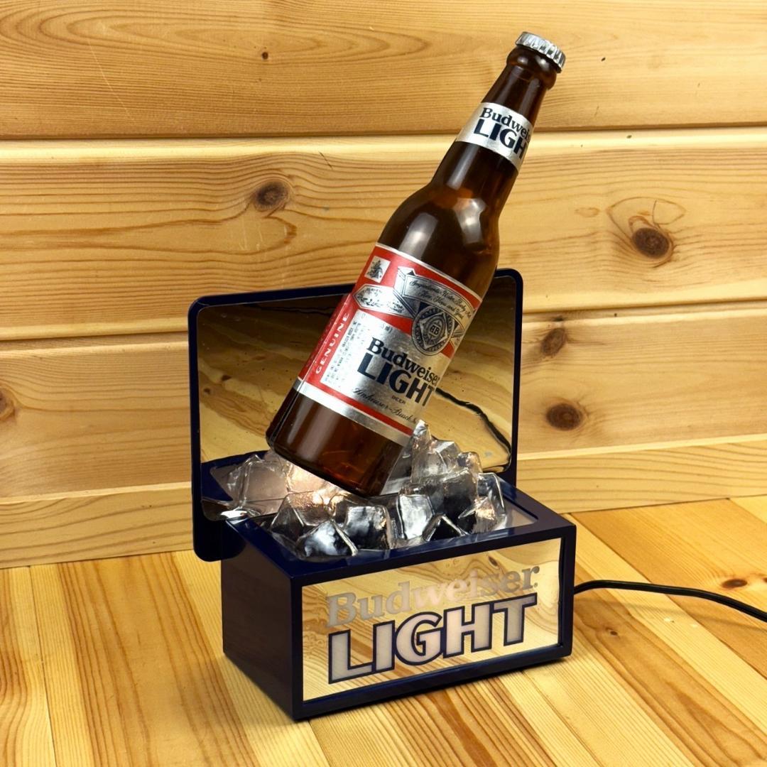 Budweiser Light ライトサイン バドワイザー ライト ビンテージ - メルカリ