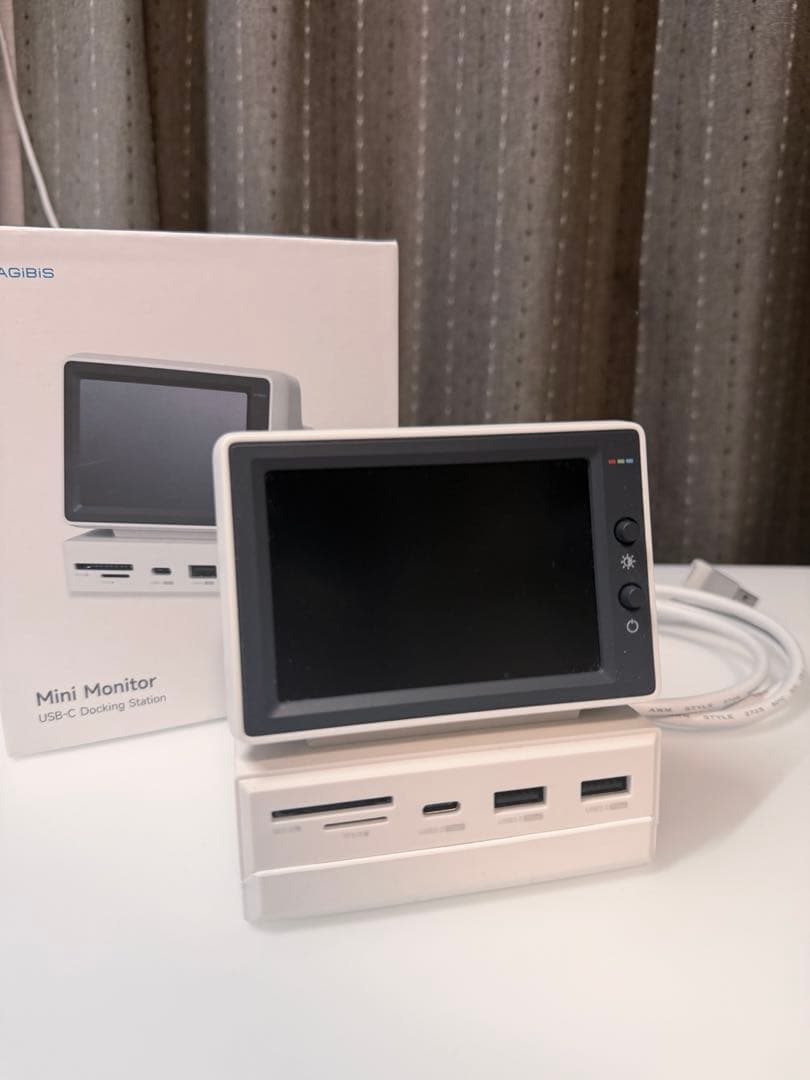 Hagibis IPSミニモニター 3.5インチ Hagibis 3.5inch IPS USB Mini Screen Display Monitor Hub USB-C HDMI