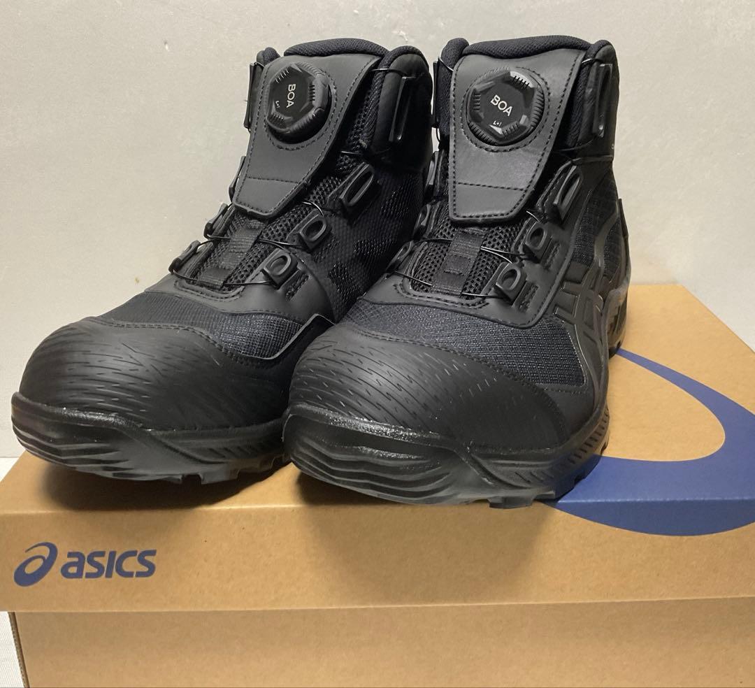 ①アシックス安全靴 WINJOB CP604 G-TX BOA 25.5cm