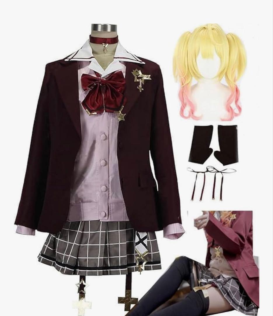 星川サラ 制服衣装 女性Lサイズ ウィッグ付き 星川サラ 制服衣装 女性Lサイズ ウィッグ付き - メルカリ