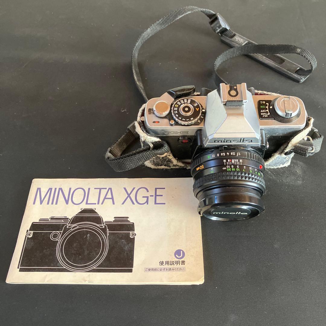 ミノルタXGEカメラ MINOLTA XG-E