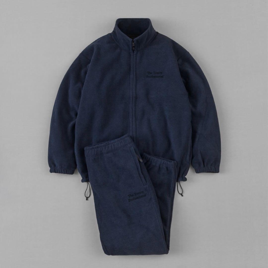 Ennoy エンノイ フリースセットアップ L ネイビー - メルカリ