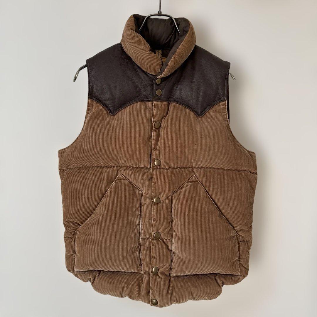 R00699 BEAMS ロッキーマウンテンフェザーベッド ベストダウン 36 ROCKY MOUNTAIN FEATHERBED / ロッキー マウンテン フェザーベッド