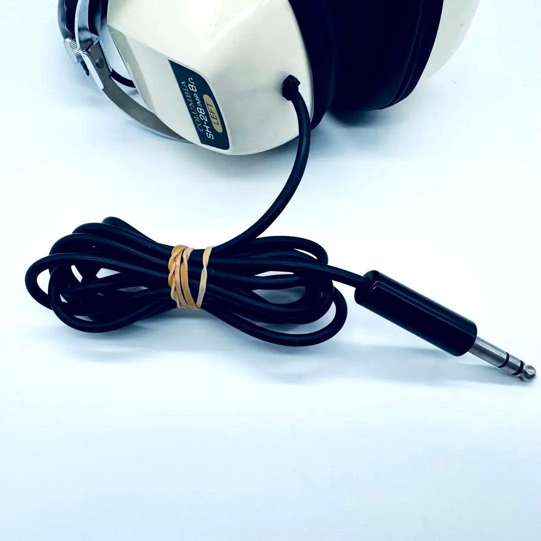 希少 COLUMBIA SH-28 有線 ヘッドホン ビーテージ 昭和レトロ - メルカリ