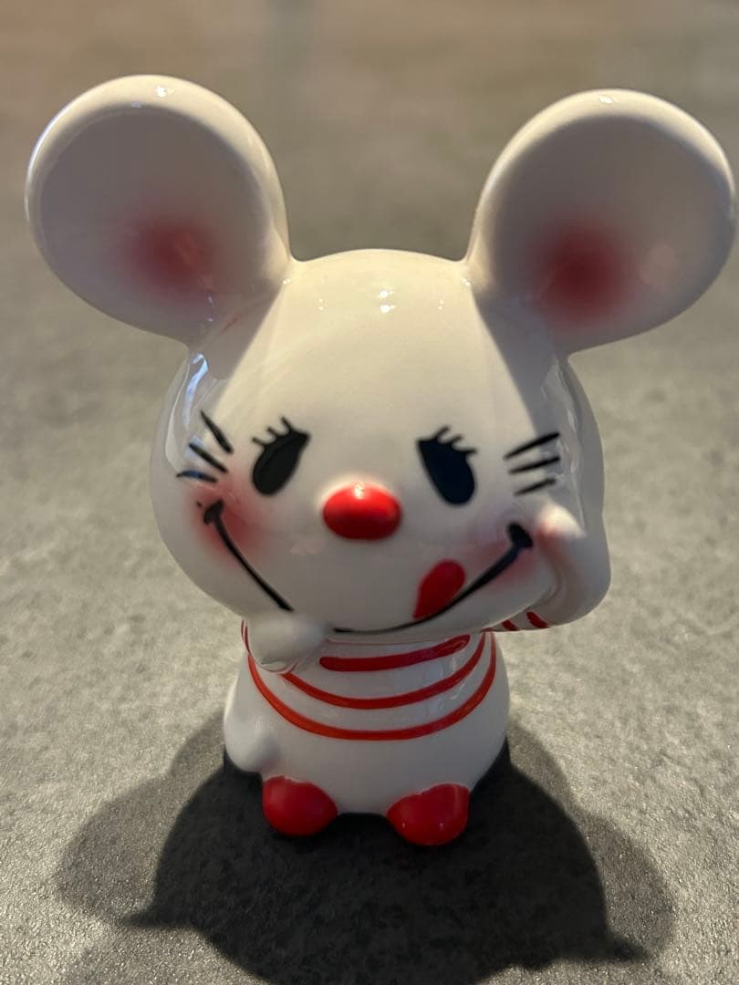 当時物# 希少昭和レトロ 内藤ルネ ネズミ 陶器 - メルカリ