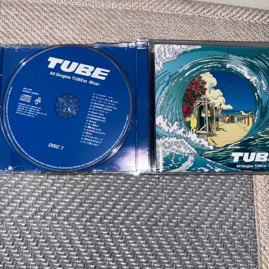 TUBE　All Singles TUBEst -White＋Blue2枚セット