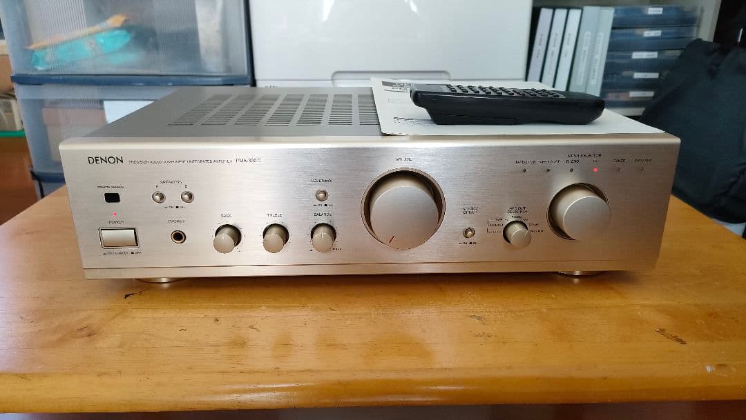 DENONプリメインアンプPMA-390Ⅲリモコン取説付き中古動作品 Yahoo!オークション -「pma-390iii」の落札相場・落札価格