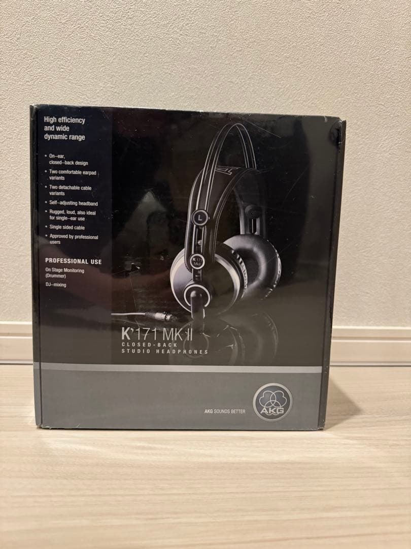 AKG ( アーカーゲー ) K171MK2 密閉型モニターヘッドホン AKG ( アーカーゲー ) K171MKII 送料無料 | サウンドハウス