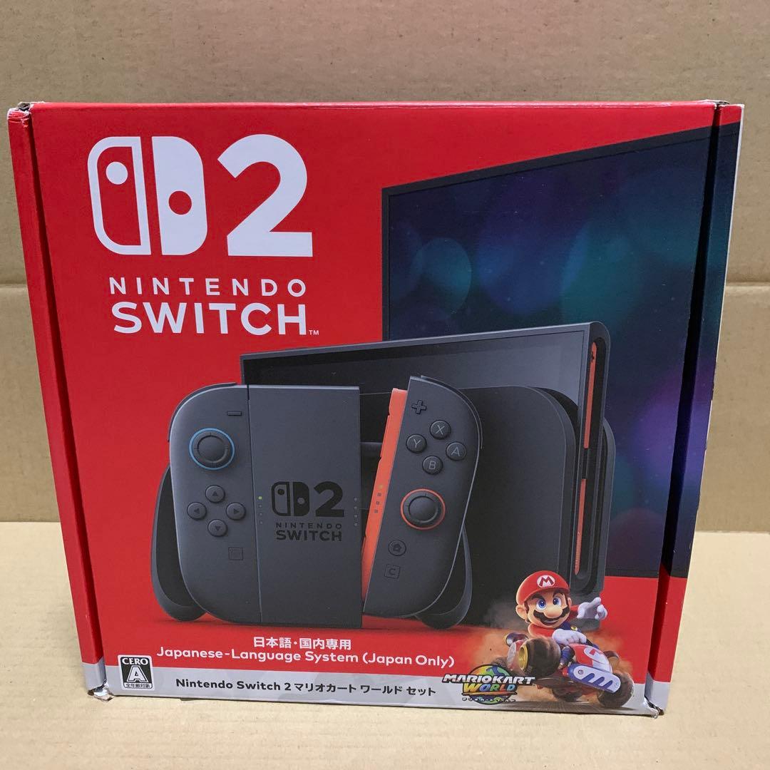 新品未使用　Nintendo Switch 2(日本語) マリオカート ワールド Amazon.co.jp: マリオカート ワールド -Switch2 : ゲーム