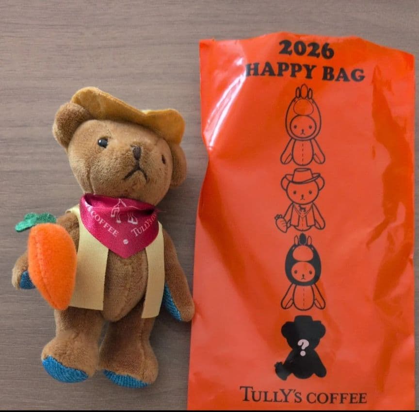 タリーズコーヒー HAPPY BAG 2026 干支 うま 午 ミニテディ - メルカリ