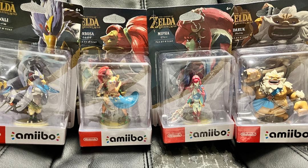 四英傑amiiboセット【ゼルダの伝説ブレスオブザワイルド】 - メルカリ