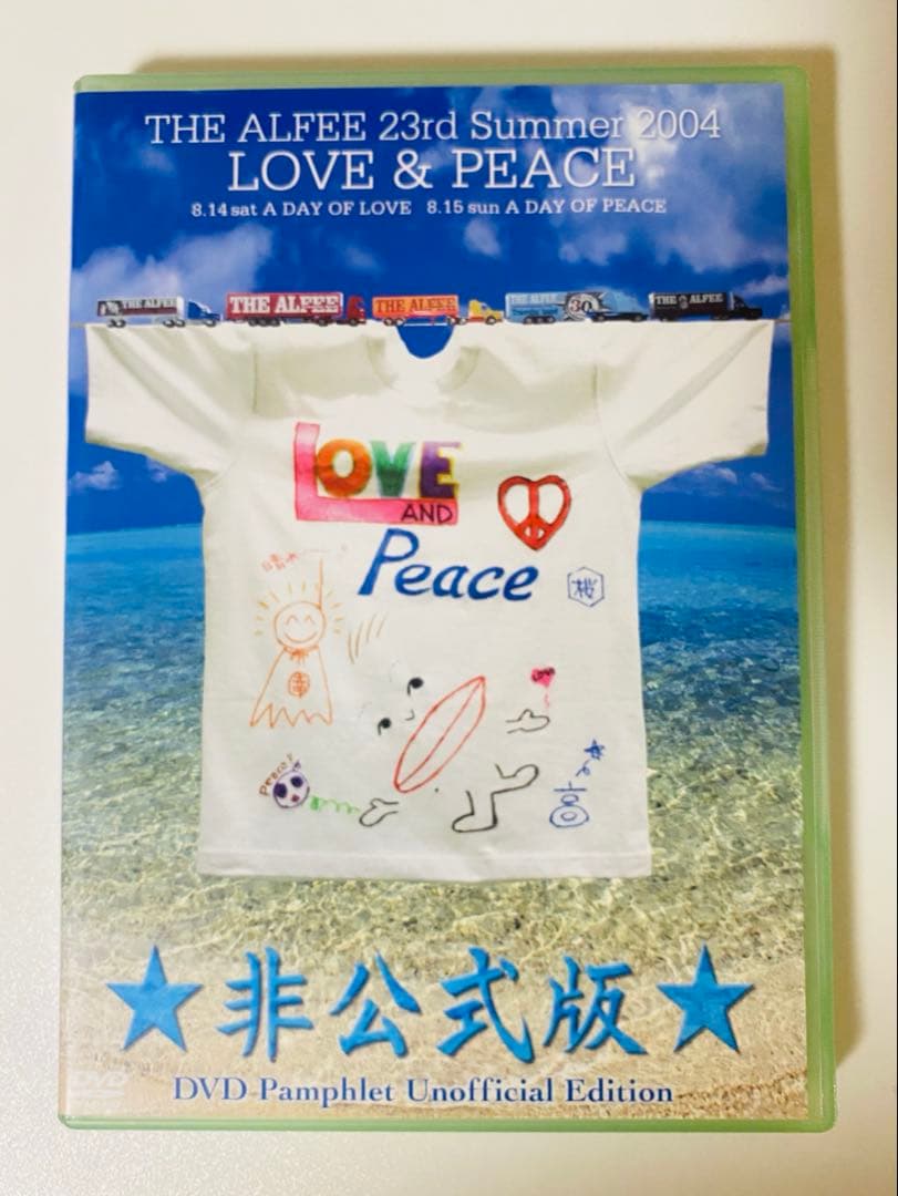 新 デザインCD・DVD・ブルーレイ - THE ALFEE 23rd Summer 2004 LOVE